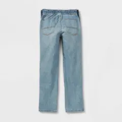 Boys' Adaptive Jeans - Cat & Jack&trade; Light Wash