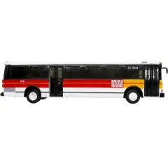 1980 Grumman 870 Advanced Design Bus Muni San Francisco "15 Third Fisherman's Wharf Area" 1/87 Diecast Model by Iconic Replicas