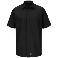 Red Kap&reg; Men's Short Sleeve Solid Crew Shirt