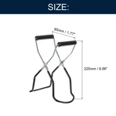 Unique Bargains Sturdy Canning Jar Lifter Tongs with Rubber Grips Handle