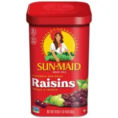 Sun-Maid California Sun-Dried Raisins Canister - 20oz