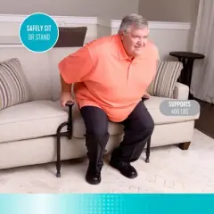 Stander Heavy Duty EZ Stand-N-Go, Bariatric Stand Assist for Seniors, Supports 400 lbs.