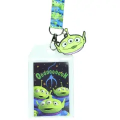 Disney Toy Story Alien I Have Been Chosen Lanyard with ID Holder and Charm