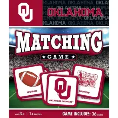 MasterPieces Officially Licensed NCAA Oklahoma Sooners Matching Game for Kids and Families