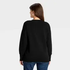 Crewneck Essential Maternity Pullover Sweater - Isabel Maternity by Ingrid & Isabel&trade;