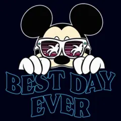 Women's Mickey & Friends Tropical Best Day Ever T-Shirt