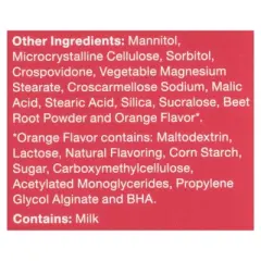 Leader Quick Dissolving Orange Melatonin 100 Tablets