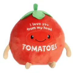 Aurora Small Love You From Head To Tomatoes JUST SAYIN' Witty Stuffed Animal Red 8"