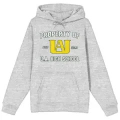 My Hero Academia Property of U.A. High School Men's Athletic Heather Graphic Hoodie