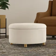 eLuxury Cariad Storage Ottoman