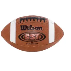 Wilson GST Youth Leather Football