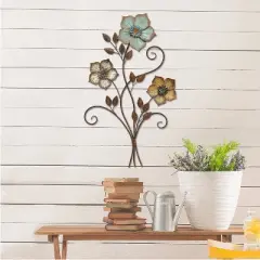 Flower Wall Decor - Stratton Home Decor