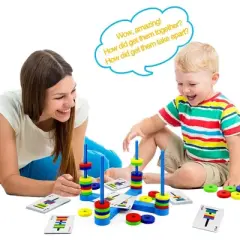 VATOS Board Magnetic Kids Game for Kids Age 3 4 5 6 7 8