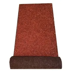 Reversible Rubber Mulch Landscaping Mat Red/Brown - Backyard Expressions