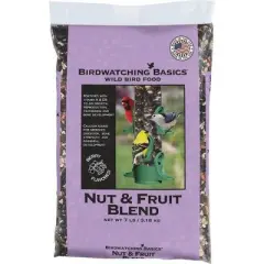 Birdwatching Basics 7 Lb. Nut & Fruit Blend Wild Bird Food