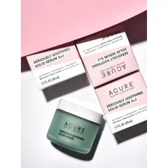 Acure 3-In-1 Seriously Soothing Solid Serum - 1.7 fl oz