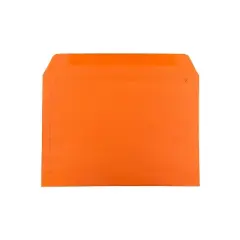 JAM Paper 9 x 12 Booklet Colored Envelopes Orange Recycled Bulk 500/Box (5156772d) 5156772D
