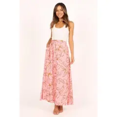Petal and Pup Womens Kasey High Waisted Maxi Skirt
