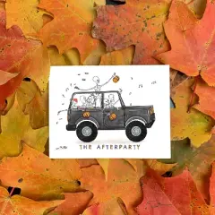 The Afterparty Fall/Autumn Greeting Card Pack Sets (3 ct) by Ramus & Co