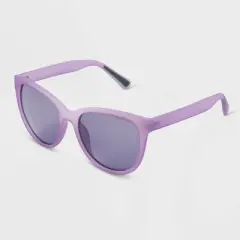 Women's Matte Plastic Cateye Polarized Sunglasses - All in Motion&trade; Purple