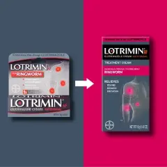 Lotrimin Antifungal Cream for Ringworm Care - .42oz