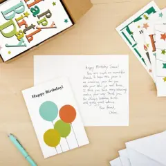 Best Paper Greetings 48 Pack Assorted Blank Happy Birthday Cards Bulk with Envelopes, Greeting Cards with 6 Colorful Designs (4x6 In)