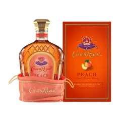 Crown Royal Peach Flavored Canadian Whisky - 750ml Bottle