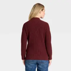 Mock Turtleneck Tunic Maternity Pullover Sweater - Isabel Maternity by Ingrid & Isabel&trade;