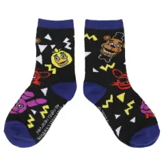 Five Nights At Freddy's Pizza Party Youth 3-Pair Crew Socks