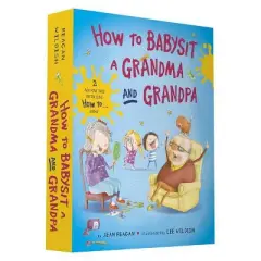 How to Babysit a Grandma and Grandpa Board Book Boxed Set - by  Jean Reagan (Mixed Media Product)