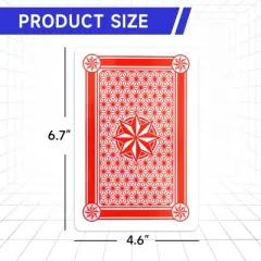 GSE Super Jumbo Playing Cards, Giant Playing Cards,  Oversized Card Game for kids & seniors