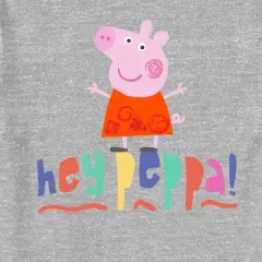 Toddler's Peppa Pig Hey Peppa Cartoon Portrait T-Shirt