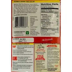 McDonnell's Curry Sauce Mix - 1.76oz