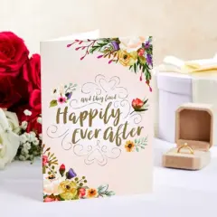 Best Paper Greetings 36 Pack Engagement and Wedding Greeting Cards for Couples with Envelopes, Congratulations Bride and Groom, 6 Rustic Designs, 5x7"