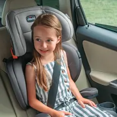 Chicco Kidfit ClearTex Plus High Back Booster Car Seat