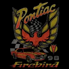Women's General Motors Retro Pontiac Firebird Logo T-Shirt