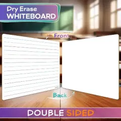 SCRIBBLEDO Ruled Dry Erase Board Lined 9"x12"