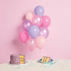 12ct Pink & Purple Balloon Pack - Spritz&trade;