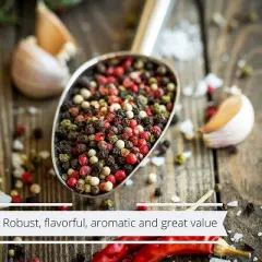 Whole Peppercorn Medley by It's Delish, 30 OZ Jumbo Reusable Container
