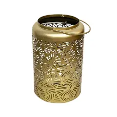 Essential Decor & Beyond Metal Candle Holder in Gold