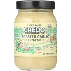 Credo Foods Roasted Garlic Alfredo Sauce - Case of 6/15 fz