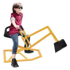 Heavy Duty Kid Ride-on Sand Digger Digging Scooper  Excavator for Sand Toy