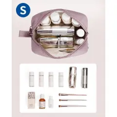 Narwey Small Makeup Bag for Purse Travel Makeup Pouch Mini Cosmetic Bag