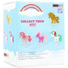 The Loyal Subjects My Little Pony Blind Box 3" Action Vinyls Wave 4, One Random