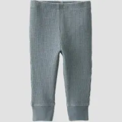 Little Planet by Carter&rsquo;s Baby 2pc Waffle Top & Bottom Set - Slate Gray