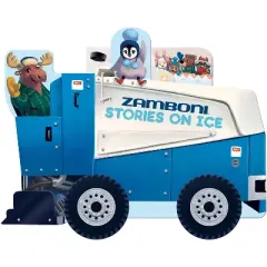 Zamboni Stories on Ice - by  Jack Redwing (Board Book)