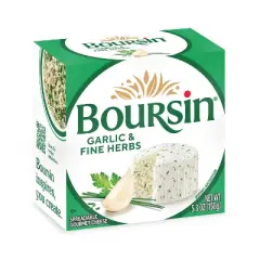 Boursin Garlic And Herb Puck Cheese - 5.2oz