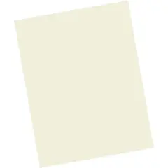 Array Card Stock Paper, 8-1/2 x 11 Inches, Ivory, Pack of 100