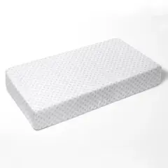 Bacati - Petals Lilac Muslin 100 percent Cotton Universal Baby US Standard Crib or Toddler Bed Fitted Sheet