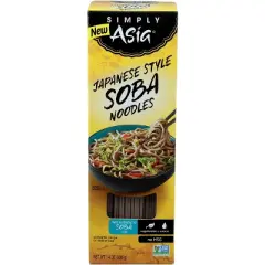 Simply Asia Noodles Soba Dry - Pack of 6 - 14 oz